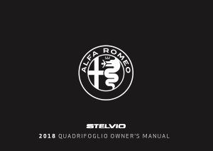 2018 Alfa Romeo Stelvio Car Owners Manual Free Download