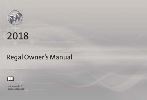 2018 Buick Regal Car Owners Manual Free Download