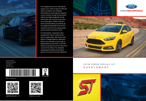 2018 Ford Focus St Supplement Free Download
