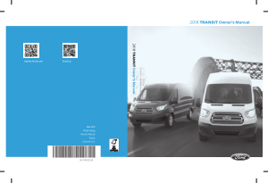2018 Ford Transit Owners Manual Free Download