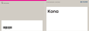 2018 Hyundai Kona Display Audio Multimedia Manual Free Download