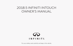 2018 Infiniti Usa Intouch Navigation Manual Free Download