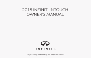 2018 Infiniti Usa Intouch Owner Manual Free Download