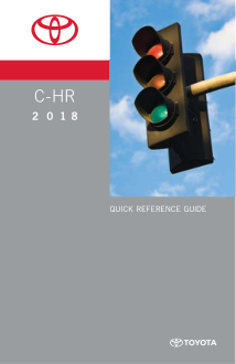 2018 Toyota c-hr Quick Reference Guide Free Download