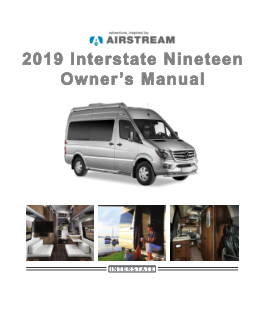 2019 Airstream Interstate Nineteen Car Owners Manual Free Download