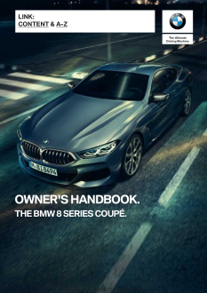2019 Bmw 8 Series Coupe Car Owners Manual Free Download