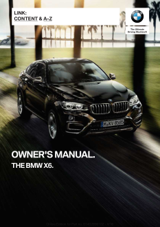 2019 Bmw x6 Car Owners Manual Free Download