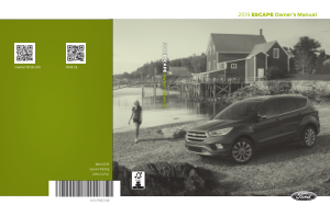 2019 Ford Escape Owners Manual Free Download