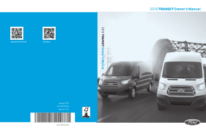 2019 Ford Transit Owners Manual Free Download