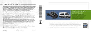 2019 Ford Transit Quick Reference Safety Guide Free Download
