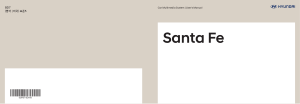 2019 Hyundai Santa Fe Navigation Manual Free Download