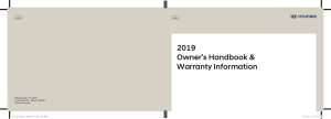 2019 My Hyundai All Models Warranty Handbook Free Download