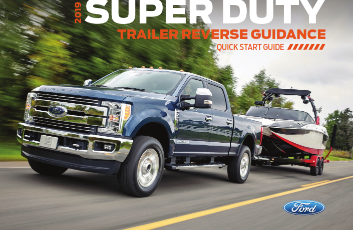2019 Super Duty Trailer Reverse Guidance Quick Reference Guide Free Download