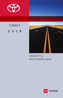 2019 Toyota Camry Warranty And Maintenance Guide Free Download