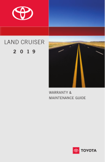2019 Toyota Land Cruiser Warranty And Maintenance Guide Free Download