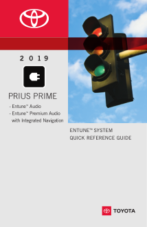 2019 Toyota Prius Prime Entune System Quick Reference Guide Free Download