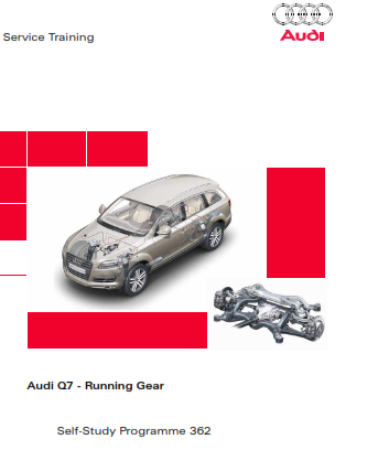 2020 Audi q7 Running Gear Self Study Programme Service Manual Free Download