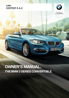 2020 Bmw 2 Series Convertible Car Owners Manual Free Download