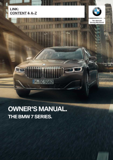2020 Bmw 7 Series Car Owners Manual Free Download
