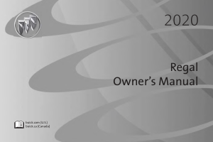 2020 Buick Regal Car Owners Manual Free Download