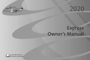2020 Chevrolet Express Car Owners Manual Free Download