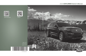 2020 Ford Explorer Owners Manual Free Download