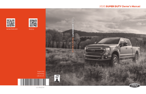 2020 Ford f-450 Super Duty Owners Manual Free Download