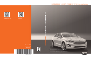 2020 Ford Fusion Hybrid Energi Owners Manual Free Download
