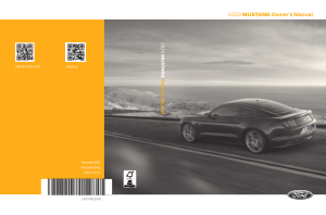 2020 Ford Mustang Owners Manual Free Download