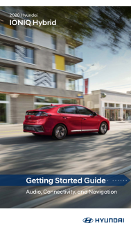 2020 Hyundai Ioniq Hybrid Ev Getting Started Guide Free Download