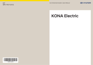 2020 Hyundai Kona Ev D Audio Users Manual Free Download