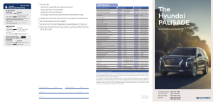 2020 Hyundai Palisade Quick Reference Guide Free Download