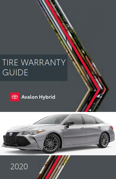 2020 Toyota Avalon Hybrid Tire Warranty Guide Free Download