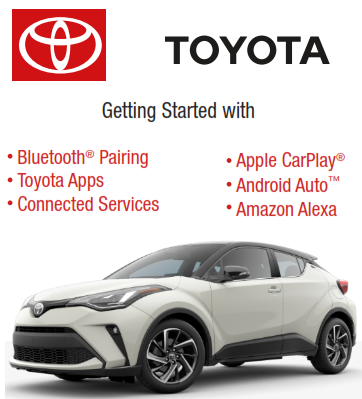 2020 Toyota c-hr Getting Started With Audio Multimedia Free Download