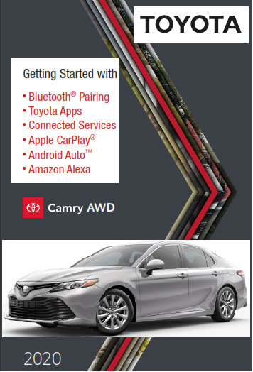 2020 Toyota Camry Getting Started With Audio Multimedia Free Download