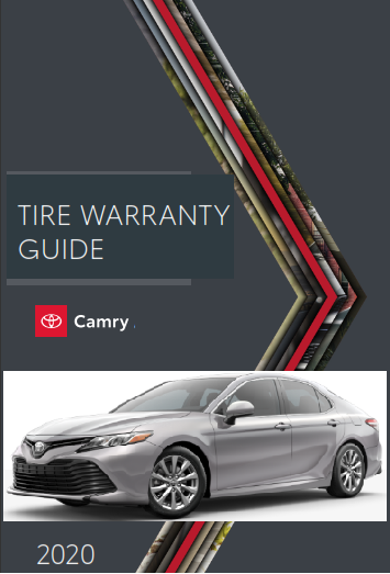 2020 Toyota Camry Tire Warranty Guide Free Download