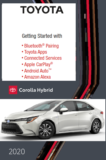 2020 Toyota Corolla Hybrid Getting Started With Audio Multimedia Free Download