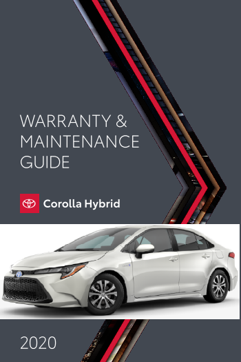 2020 Toyota Corolla Hybrid Warranty And Maintenance Guide Free Download