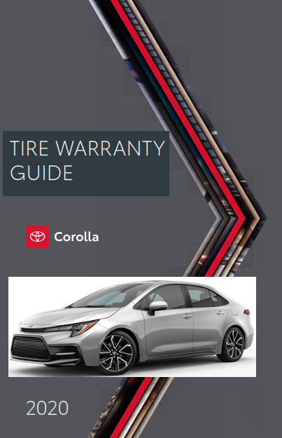 2020 Toyota Corolla Tire Warranty Guide Free Download