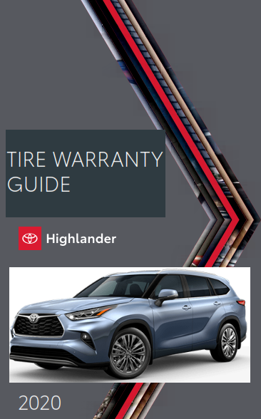2020 Toyota Highlander Tire Warranty Guide Free Download