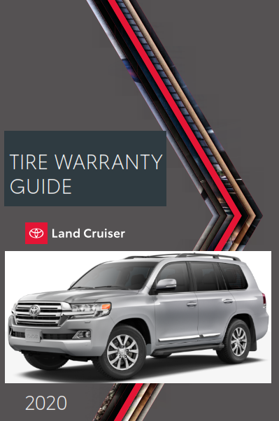 2020 Toyota Land Cruiser Tire Warranty Guide Free Download