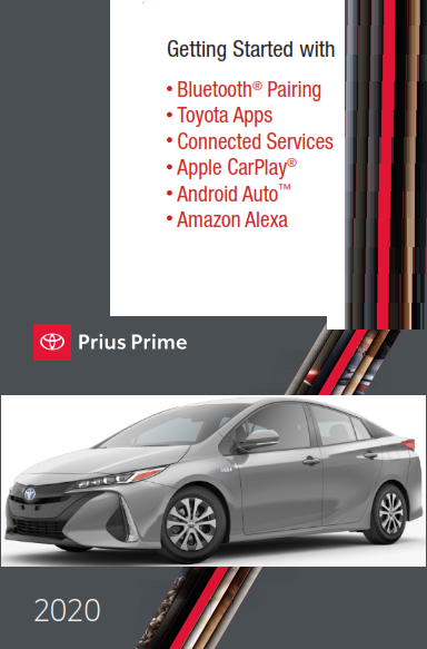 2020 Toyota Prius Prime Getting Started With Audio Multimedia Free Download