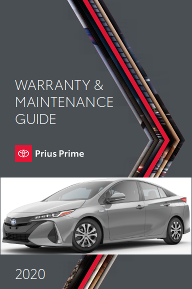 2020 Toyota Prius Prime Warranty And Maintenance Guide Free Download