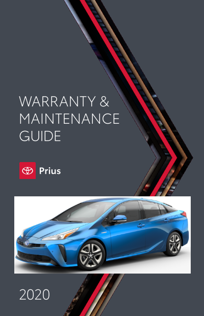 2020 Toyota Prius Warranty And Maintenance Guide Free Download