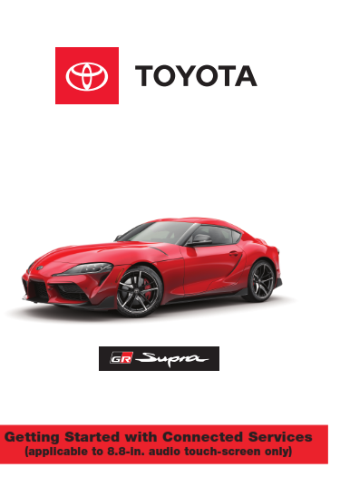 2020 Toyota Supra Getting Started With Connected Services For my20 Supra Free Download