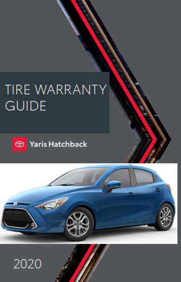 2020 Toyota Yaris Hatchback Tire Warranty Guide Free Download