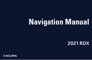 2021 Acura Rdx Navigation Manual Free Download