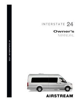 2021 Airstream Interstate Twentyfour Car Owners Manual Free Download