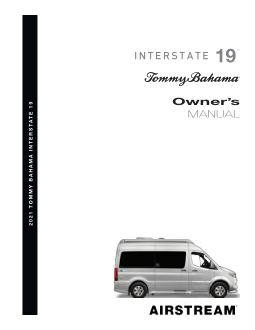 2021 Airstream Tommy Bahama Interstate Ninteen Car Owners Manual Free Download