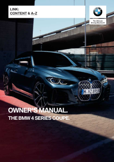 2021 Bmw 4 Series Coupe Car Owners Manual Free Download